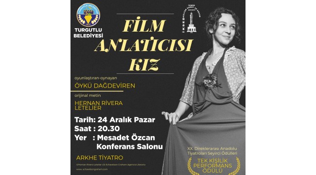 Turgutlu Belediyesi Oyunculuk Çalıştayı'na Ev Sahipliği Yapacak