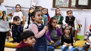 Yeşilbayır Bebek ve Çocuk Kütüphanesi'nde "Tiyatro" Zamanı