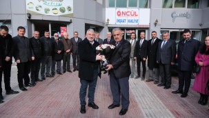 Başkan Aşgın geleneği bozmadı, ilk ziyaretini ÇESOB'a yaptı