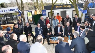 Belediye Başkanı Helvacıoğlu, Vali Sezer'e mücavir alanlardaki liman ve arıtma konusundaki problemleri aktardı