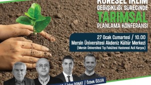 BÜYÜKŞEHİR 3. ÜRETMEZSEK TÜKENİRİZ TARIM KONFERANSINA HAZIR