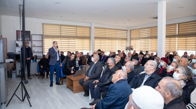 BÜYÜKŞEHİR YAŞ ALMIŞ VATANDAŞLARI HASTALIKLARA KARŞI BİLGİLENDİRDİ