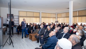 BÜYÜKŞEHİR YAŞ ALMIŞ VATANDAŞLARI HASTALIKLARA KARŞI BİLGİLENDİRDİ