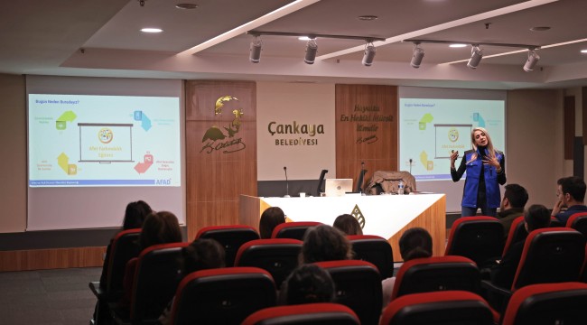 ÇANKAYA BELEDİYESİ ARAMA KURTARMA EKİBİ İLK EĞİTİMİNİ ALDI