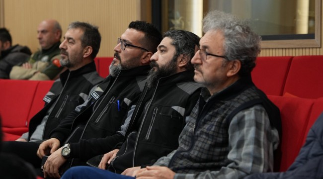 Çorum Belediyesi'nde "Geoteknik Saha Uygulamaları" eğitimi