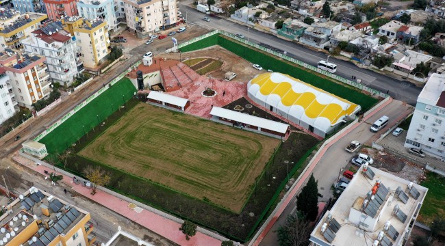 Deniz Baykal Spor Kompleksi'nin inşaatı sona yaklaşıyor