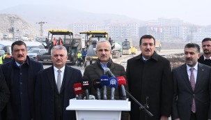 DEPREM KONUTLARININ YOLLARI HAZIR