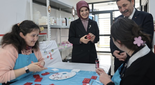 ENGELSİZ YAŞAM MERKEZİ BAKAN GÖKTAŞ'TAN TAM NOT ALDI