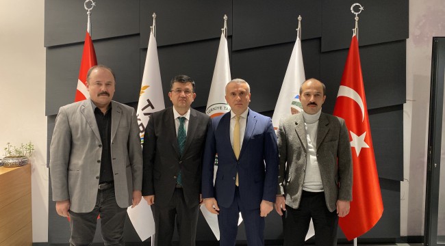 Lemzi Çöplü'den Yılmaz Bademli'ye ziyaret