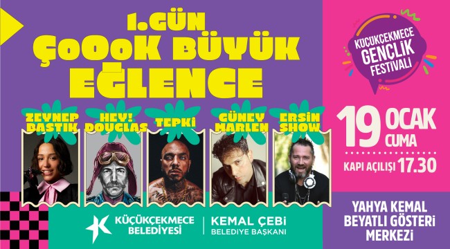 SÖMESTİRİN EN GENÇ FESTİVALİ 19 OCAK'TA KÜÇÜKÇEKMECE'DE BAŞLIYOR