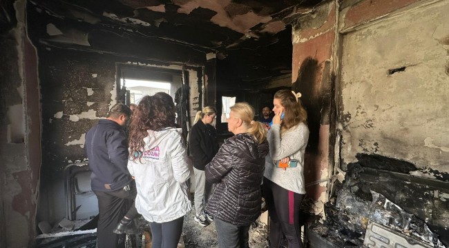 Yangın Mağdurlarına Hızlı Destek