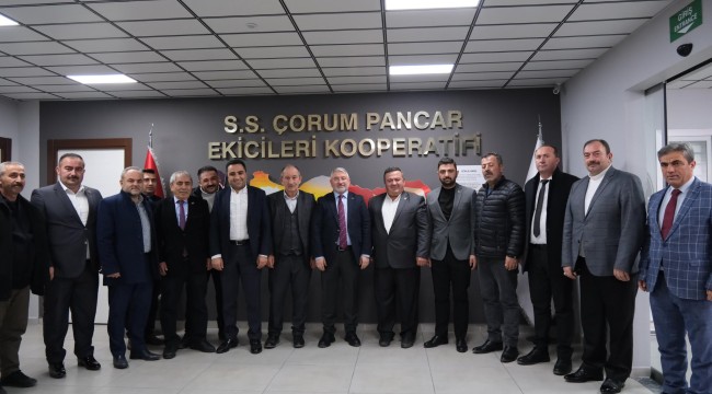 Başkan Aşgın'dan Ziraat Odası ve Pankobirlik'e ziyaret