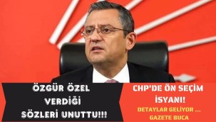 CHP'de ön seçim isyanı!