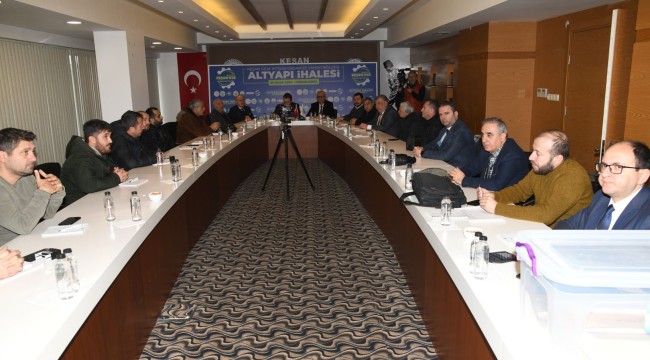 Gıda OSB'nin alt yapı ihalesi yapıldı