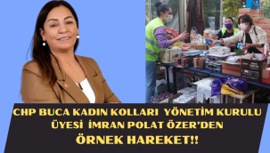 İMRAN POLAT ÖZER'DEN ÖRNEK OLACAK HAREKET
