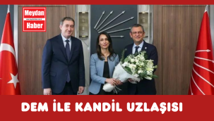 Mersin mitinginde Öcalan sloganları!