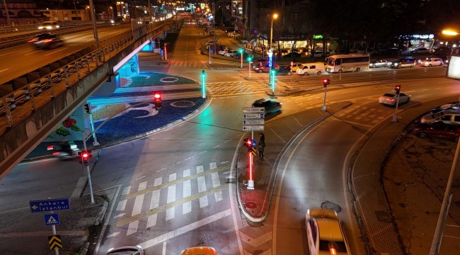 Tramvay hattı kavşaklarında sinyalize çalışması