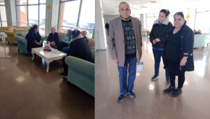 ÇAĞDAŞ MAHALLESİ MUHTAR ADAYI ÖZLEM ÇAKAR'DAN YAŞLILARA AHDİ VEFA ZİYARETİ