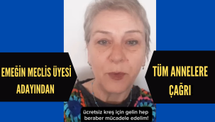 EMEĞİN MECLİS ÜYESİ ADAYINDAN TÜM ANNELERE ÇAĞRI!