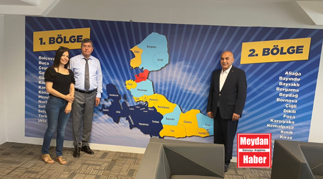 ARİF GÜNEYLİ'DEN AK PARTİ İZMİR İL TEŞKİLATI BAŞKANI RAHMİ TAŞTAN'A ZİYARET