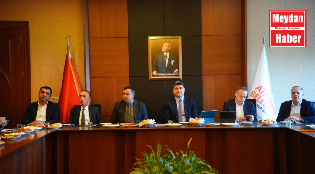 BAŞKAN ADIGÜZEL MUHTARLARLA BİR ARAYA GELDİ