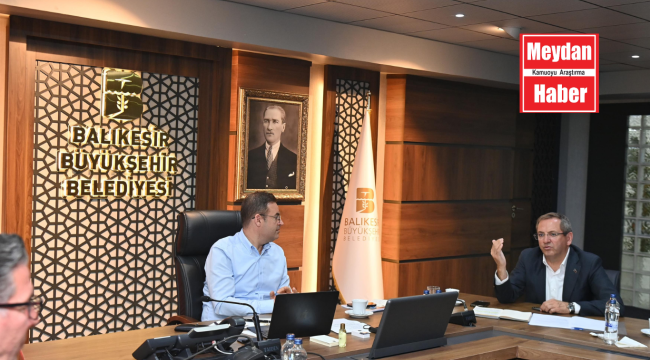 Başkan Akın, ilçe toplantılarına Ayvalık'tan başladı