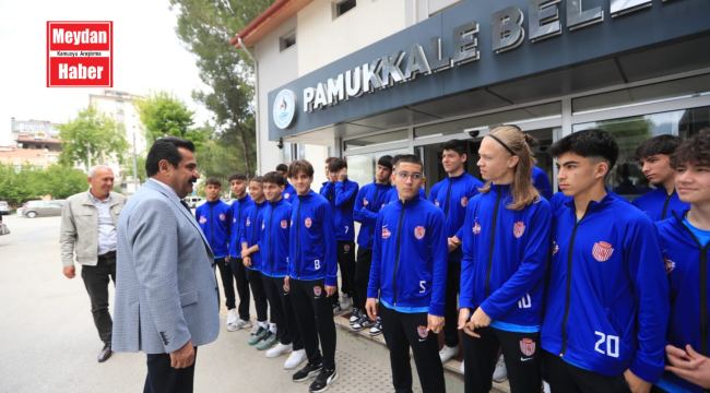 BAŞKAN ERTEMUR, DOKUZKAVAKLAR'IN GENÇLERİNİ TÜRKİYE ŞAMPİYONASINA UĞURLADI