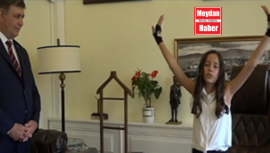 Başkan Tugay'ın emanet ettiği koltukta şarkılı mesaj