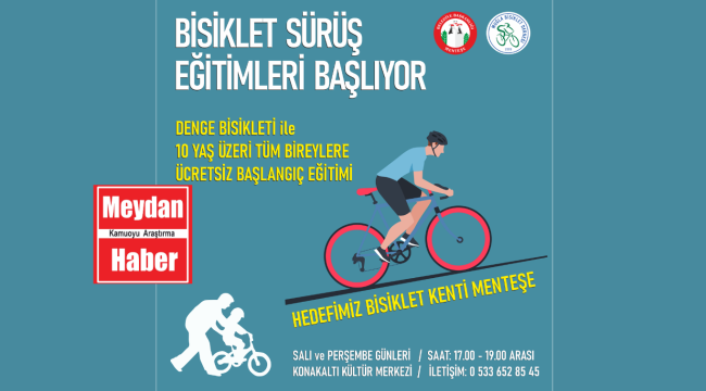 BİSİKLET SÜRÜŞ EĞİTİMLERİ BAŞLIYOR