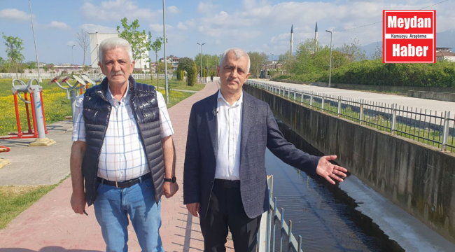 Gergerlioğlu, Kartepe'deki Kule Deresi'nin kirliliğini çevre sakinlerinden dinledi!