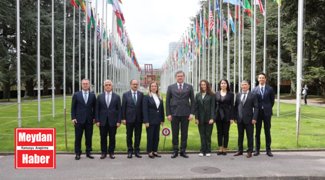 Gergerlioğlu, TÜRKPA heyetiyle Cenevre'de