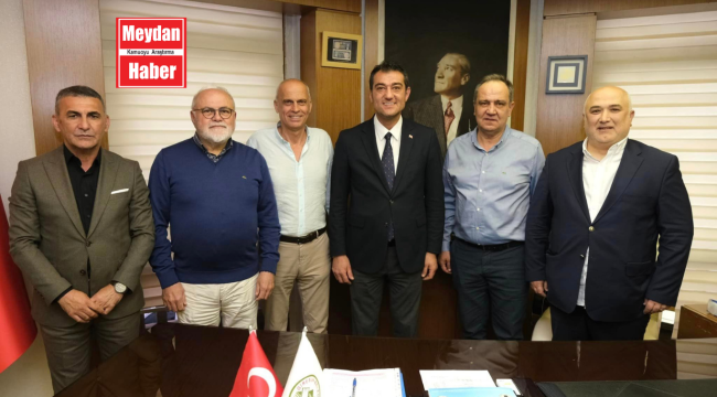 KERİM AKSU, BAŞKAN FUAT KÖSE'Yİ ZİYARET ETTİ