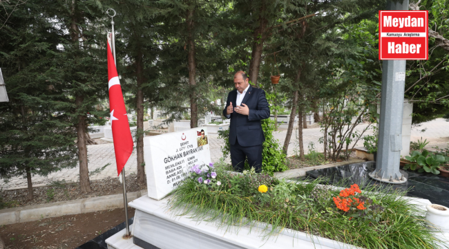 Menderes'te Şehitler Unutulmadı