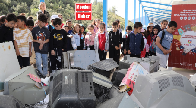 MİNİKLER ATIK KONUSUNDA BİLGİLENDİRİLDİ