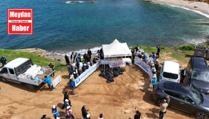   Sardala Koyu'ndan 30 poşet atık toplandı