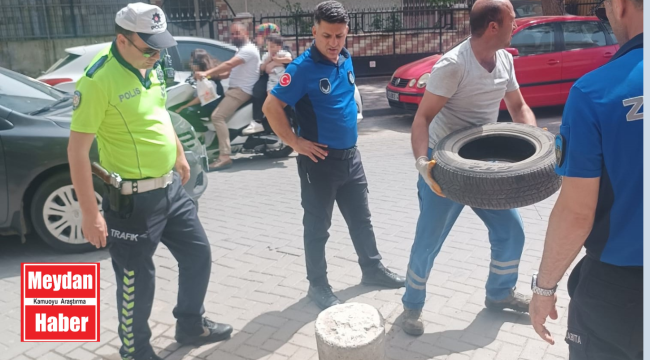 Turgutlu Belediye Zabıtasından Seyyar ve İşgal Denetimi