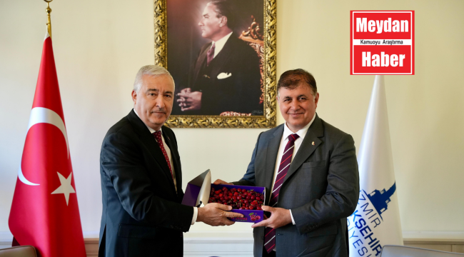 TÜRKMEN'DEN CEMİL TUGAY'A ZİYARET