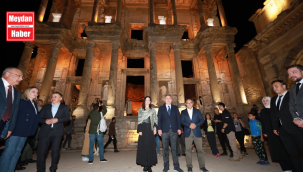 BAŞKAN CERİTOĞLU SENGEL: GECE MÜZECİLİĞİ UYGULAMASI EFES SELÇUK'A DA KATKI SAĞLAYACAK