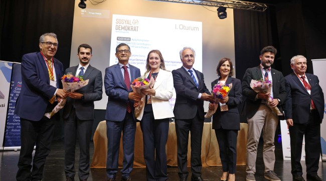 -BAŞKAN GÜNER SOSYAL DEMOKRASİ DERNEĞİ'NİN PANELİNE KATILDI