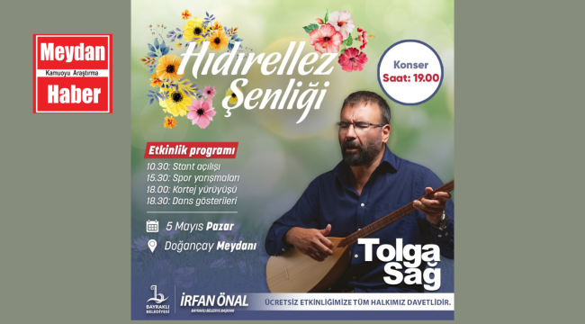 Bayraklı'da Hıdırellez Şenliği