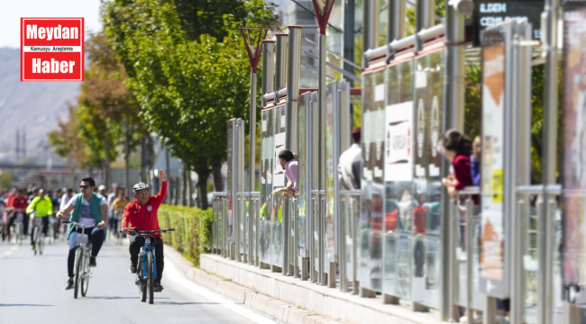 BÜYÜKŞEHİR SPOR A.Ş.'DEN "11. YEŞİLAY BİSİKLET TURU"