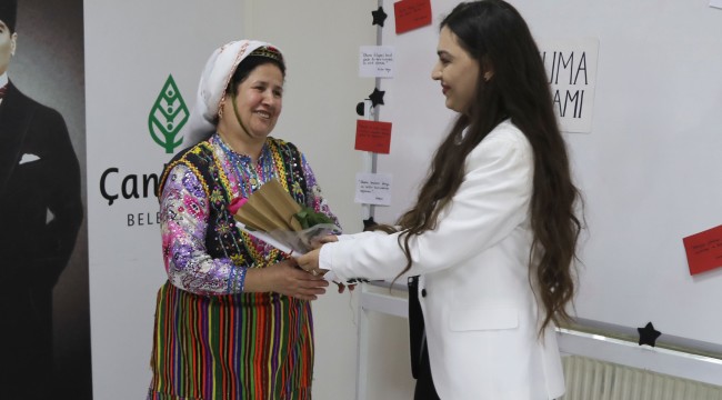 ÇANKAYALI KADINLAR OKUMA YAZMA SERTİFİKALARINI ALDI