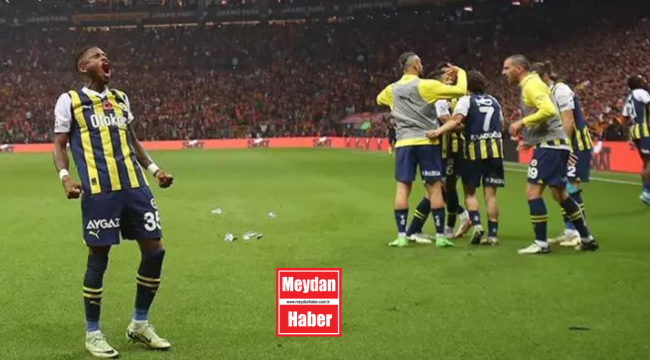 DEV DERBİ FENERBAHÇE'NİN | Galatasaray - Fenerbahçe maçı sonucu: 0-1 | Fenerbahçe deplasmanda Galatasaray'ı tek golle mağlup etti