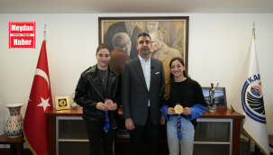 Kartal'ın Gururu Şampiyon Boksörden Başkan Gökhan Yüksel'e Ziyaret