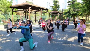 KÜÇÜKÇEKMECELİLER SABAH SPORLARIYLA GÜNE ENERJİK BAŞLIYOR 