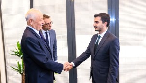 PARAGUAY BÜYÜKELÇİSİ HÜSEYİN CAN GÜNER'İ ZİYARET ETTİ