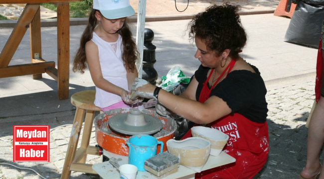 Şehrin Ateşi Seramik Galerisi anne ve çocuklarını bir araya getirecek
