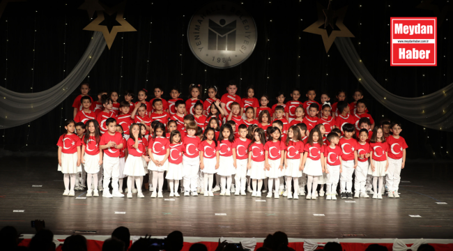 Yenimahalle'nin minikleri mezun oldu