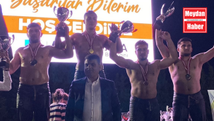 YUNUSEMRELİ YAĞLI GÜREŞÇİ MELİH ÖZDEMİR'DEN ALTIN MADALYA