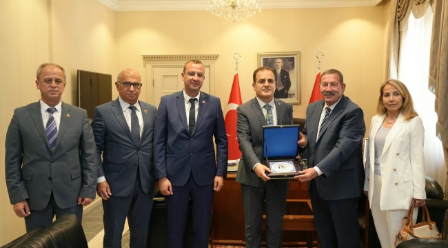 BAŞKAN TOPUZ'DAN VALİ AKBIYIK'A ZİYARET